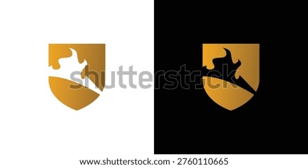 The fireproof Guarantee logo design is modern and unique