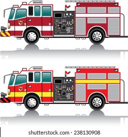 Firetruck Vector