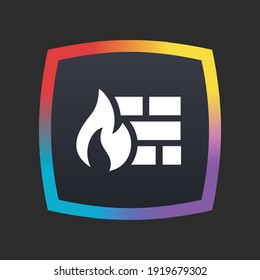 Firewall - App Icon Button