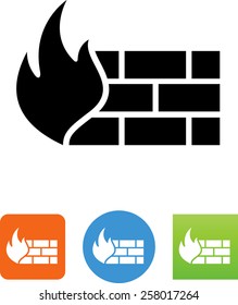 Firewall icon