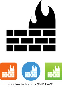 Firewall icon