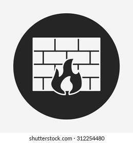 Firewall icon