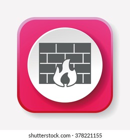 Firewall icon