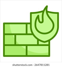 Elemento Ícone Do Firewall Para Design