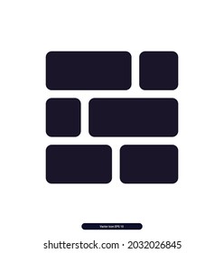 icono de firewall. Signo de diseño e iconos de símbolos. ilustraciones vectoriales. 