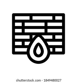 firewall icon or logo isolated sign symbol vector illustration - high quality black style vector icons
