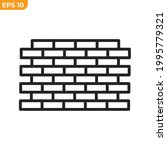 firewall icon symbol template for graphic and web design collection logo vector illustration