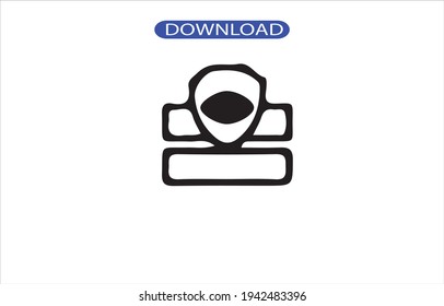 Firewall- oder Schutzsymbol oder Logo in hoher Auflösung