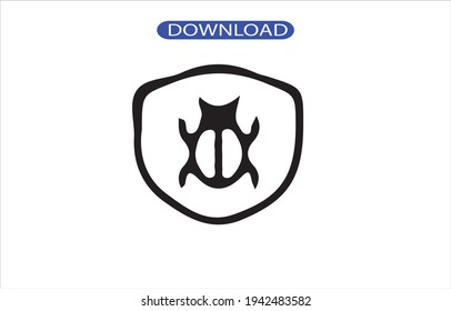 firewall or protect icon or logo high resolution