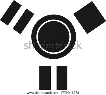 Firewire icon simple vector illustration