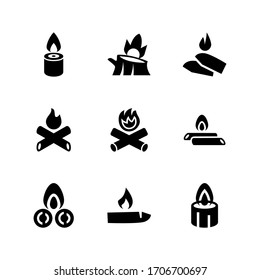 firewood icon or logo isolated sign symbol vector illustration - Collection of high quality black style vector icons
