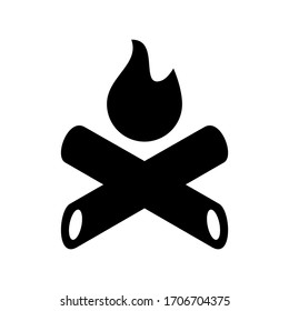 firewood icon or logo isolated sign symbol vector illustration - high quality black style vector icons
