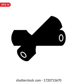 firewood icon or logo isolated sign symbol vector illustration - high quality black style vector icons
