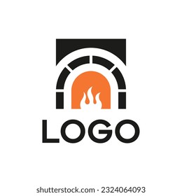 Firewood Oven and Wood fired Logo Design