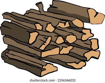 Firewood From Traditional Latin American Cuisine