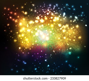 Firework background