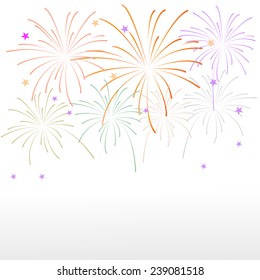 firework background, can be ues for celebration, party, and new year event 