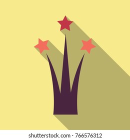 firework background, can be use for celebration, party, and new year event. vector illustration