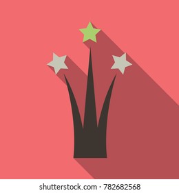 firework background, can be use for celebration, party, and new year event. vector illustration