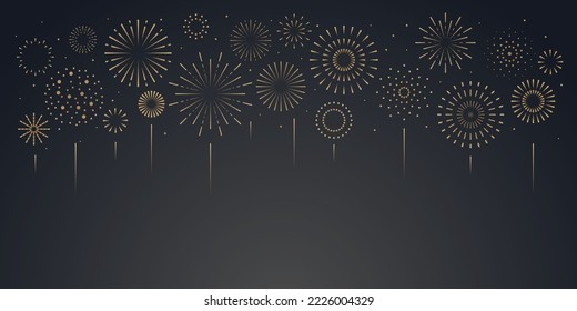 firework background, Chinese new year, happy new year