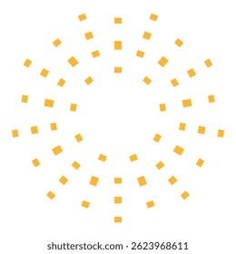 Icono de carnaval de fuegos artificiales. Esquema de Vector de carnaval de fuegos artificiales de color plano aislado