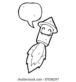 firework cartoon character