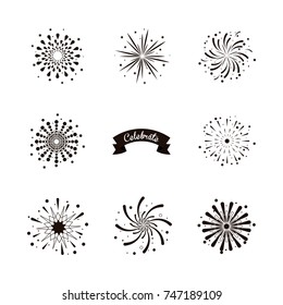 Firework celebrations and congratulations