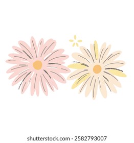 A firework display illustration, ideal for New Year’s Eve, celebrations, and festive design projects.