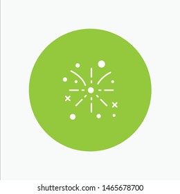 Firework, Fire, Easter, Holiday. Vector Icon Template background