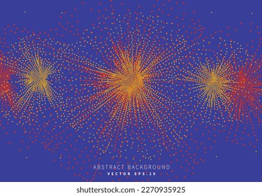 firework flare colorful festival night time modern art background use for advertisment poster website banner landing page product package design vector eps.