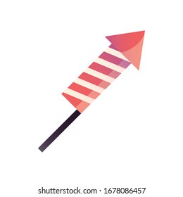 Firework gradient style icon design, Celebration festival event holiday party anniversay explosion and festive theme Vector illustration