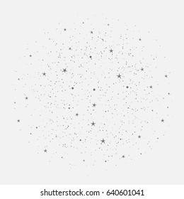 Firework - Hand Drawn brush. Handdrawn design for your designs dress, poster, card, t-shirt