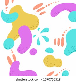 firework hand drawn  white background