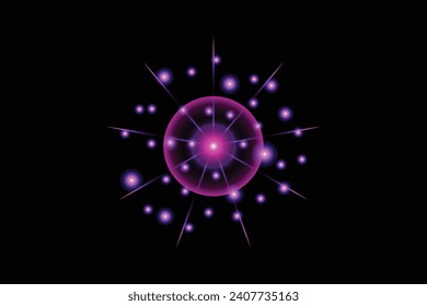 Firework Happy New Year Sticker