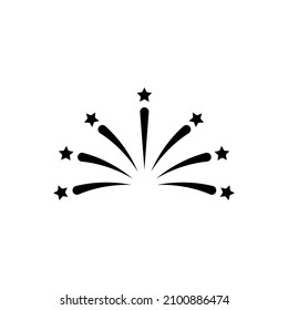 Firework Icon Design Vector Illustration