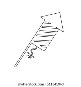 firework icon illustration design