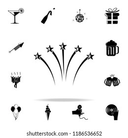 firework icon. Party icons universal set for web and mobile