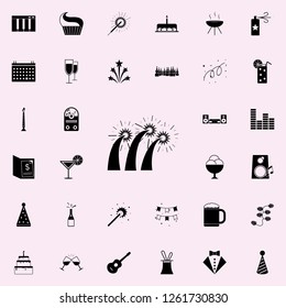 firework icon. Party icons universal set for web and mobile