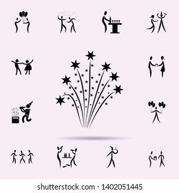 firework icon. Party icons universal set for web and mobile