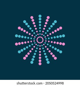 Firework icon symbol holidays concept