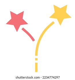  Firework Icon Vector Illustration , celebration, sparkle, party happy new year