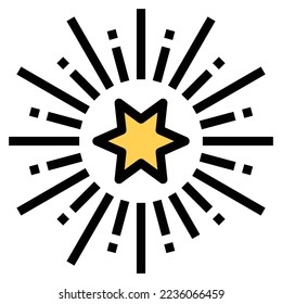  Firework Icon Vector Illustration , celebration, sparkle, party happy new year