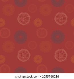 Firework illusion seamless pattern. Suitable for screen, print and other media.
