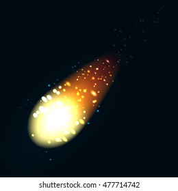 Firework, light effects isolated and grouped. .