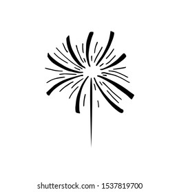 firework logo design inspiration eps 10