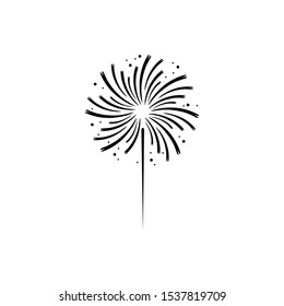 firework logo design inspiration eps 10
