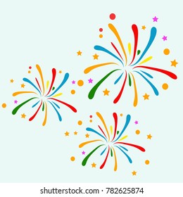 Firework party.happy newyear