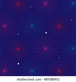 Firework pattern design