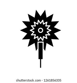 Firework vector, Chirstmas related solid design icon