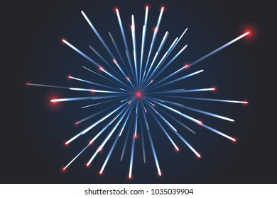 firework vector. Futurism Lines backgrounds, abstract 
